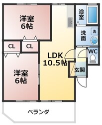 トレゾルソレーユの物件間取画像